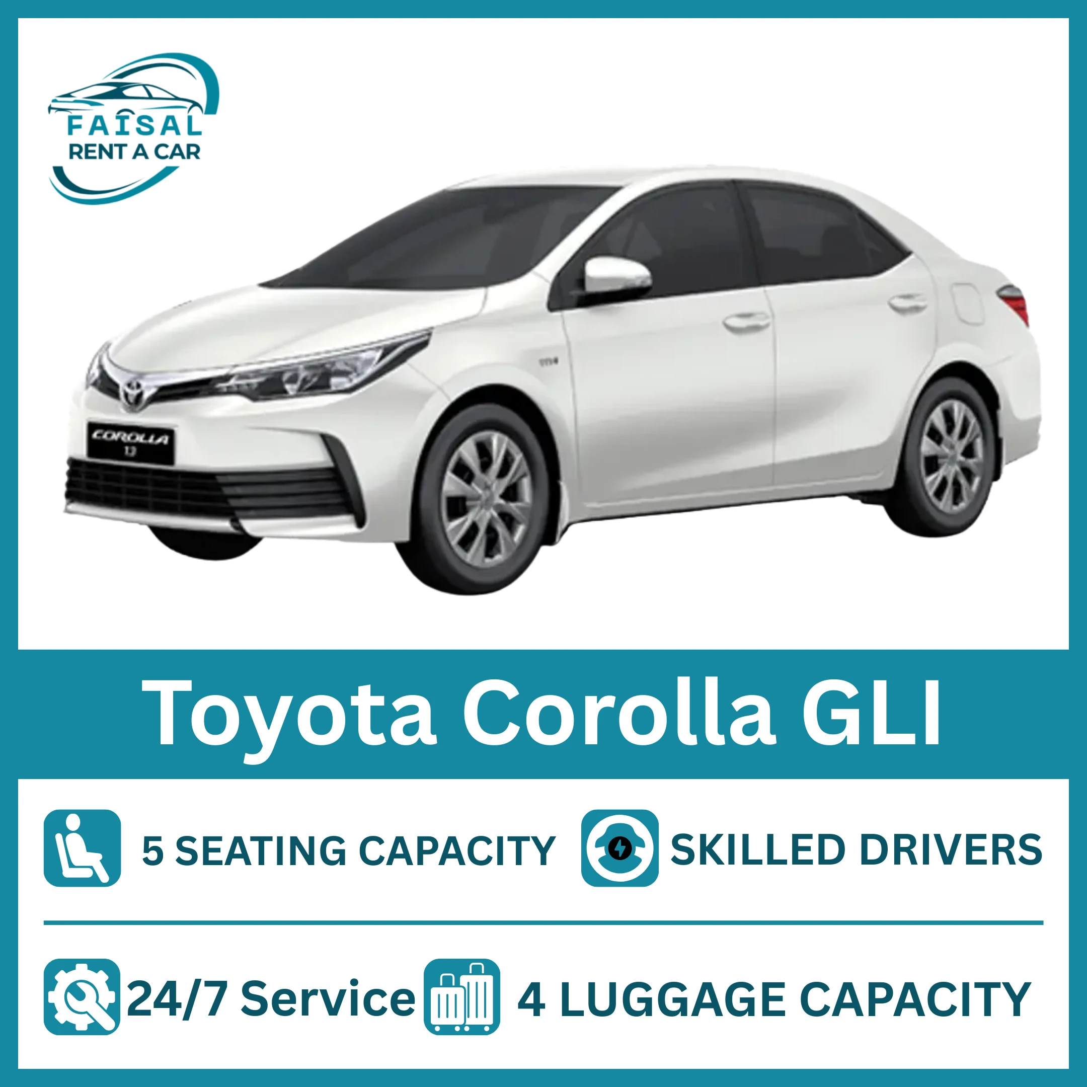 Toyota Corolla GLI in Islamabad