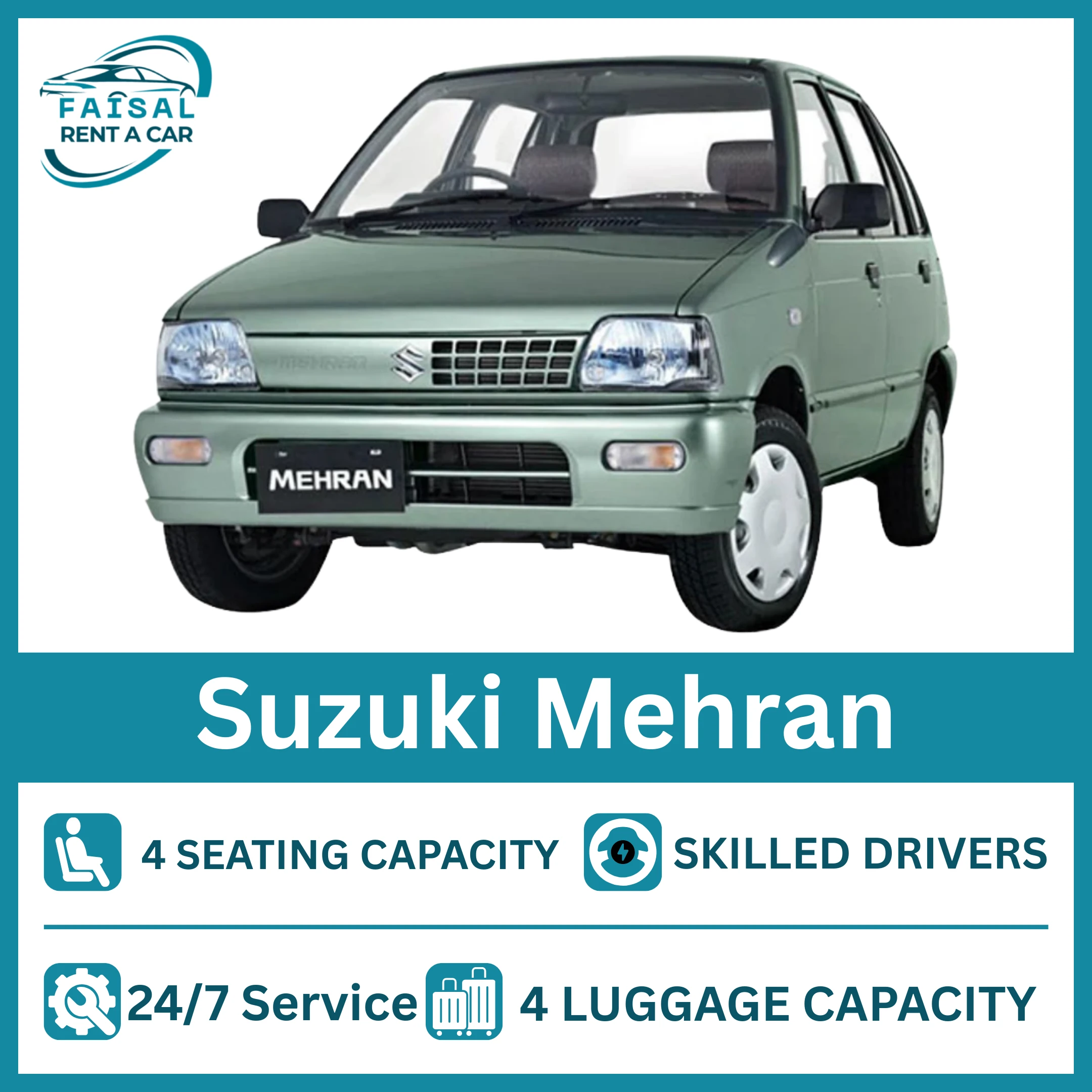 Suzuki Mehran in Islamabad 1 Suzuki Mehran in Islamabad